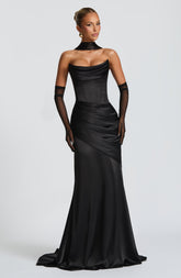 Kensington Maxi Dress - Black